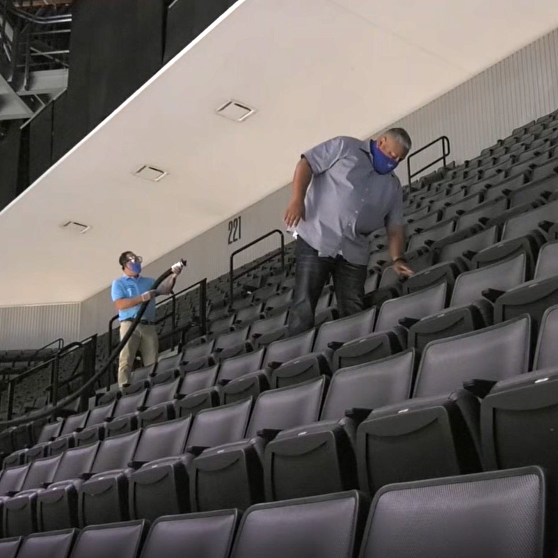 Sports stadiums